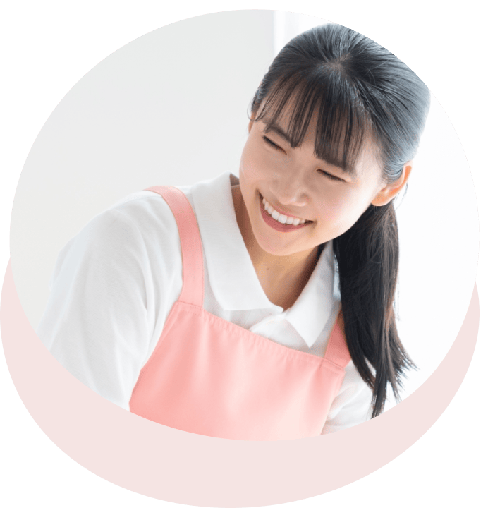 スタッフの笑顔イメージ画像